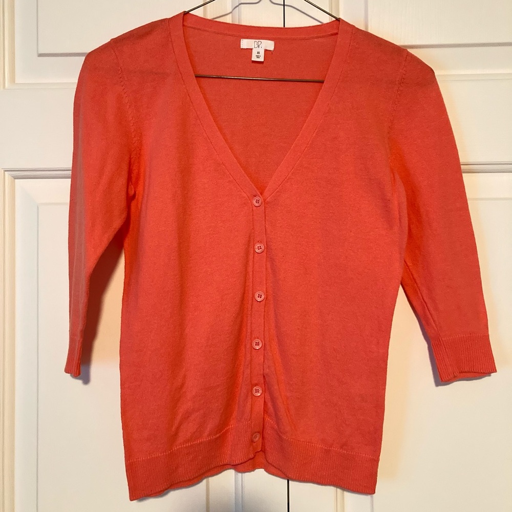 Coral XS short sleeve cardigan